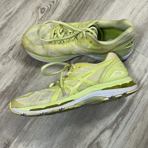 ASICS Women’s Gel-Nimbus 20 Limelight T850N Athletic Sneakers Running Shoes / 9 - Picture 3 of 8